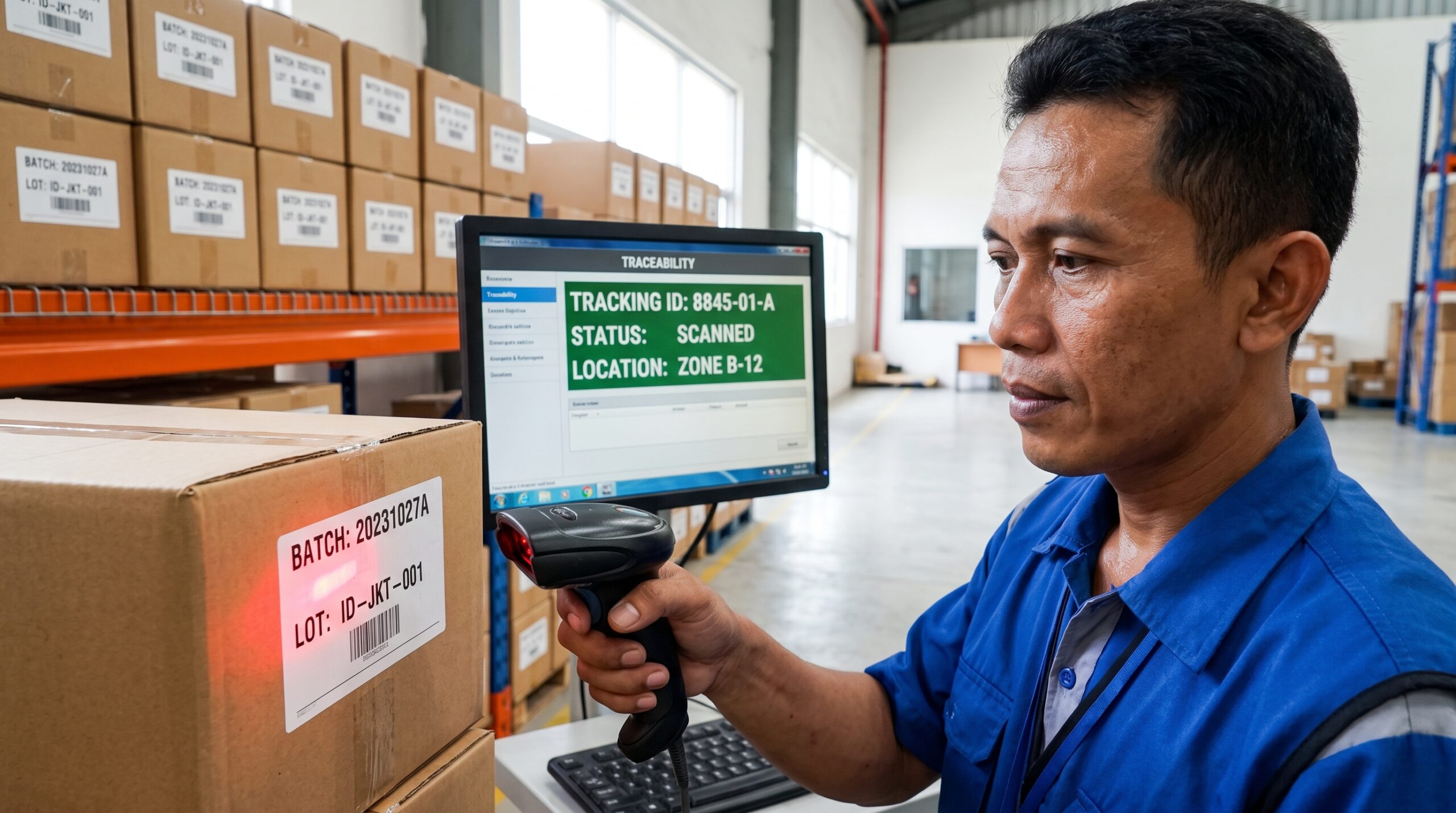 traceability gudang